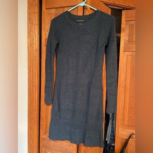 Navy Blue Sweater Dress